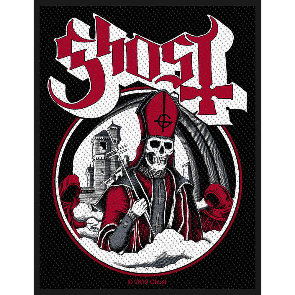 Ghost - Secular Haze Patch - Schwarz